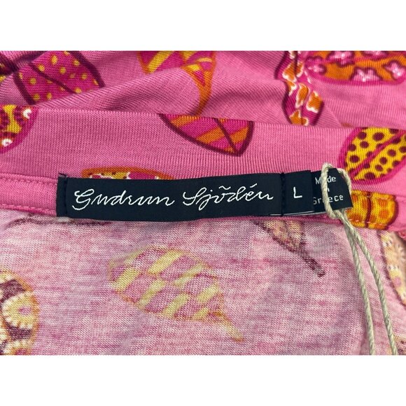 NWT Gudrun Sjöden Women's Pink Jersey Dress Spirit Large Lagenlook Fallcore - Picture 5 of 7